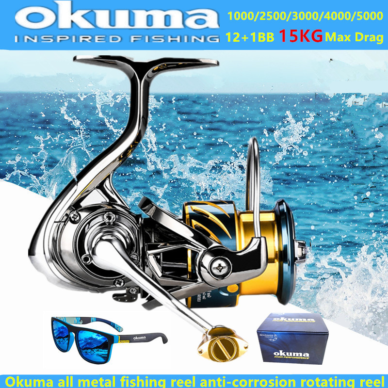 Daiwa Reel Bg - Carretilha de Pesca Okuma All Metal