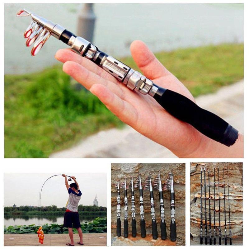 Fishing Rod Casting - Vara de Pesca Telescópica Ajustável de