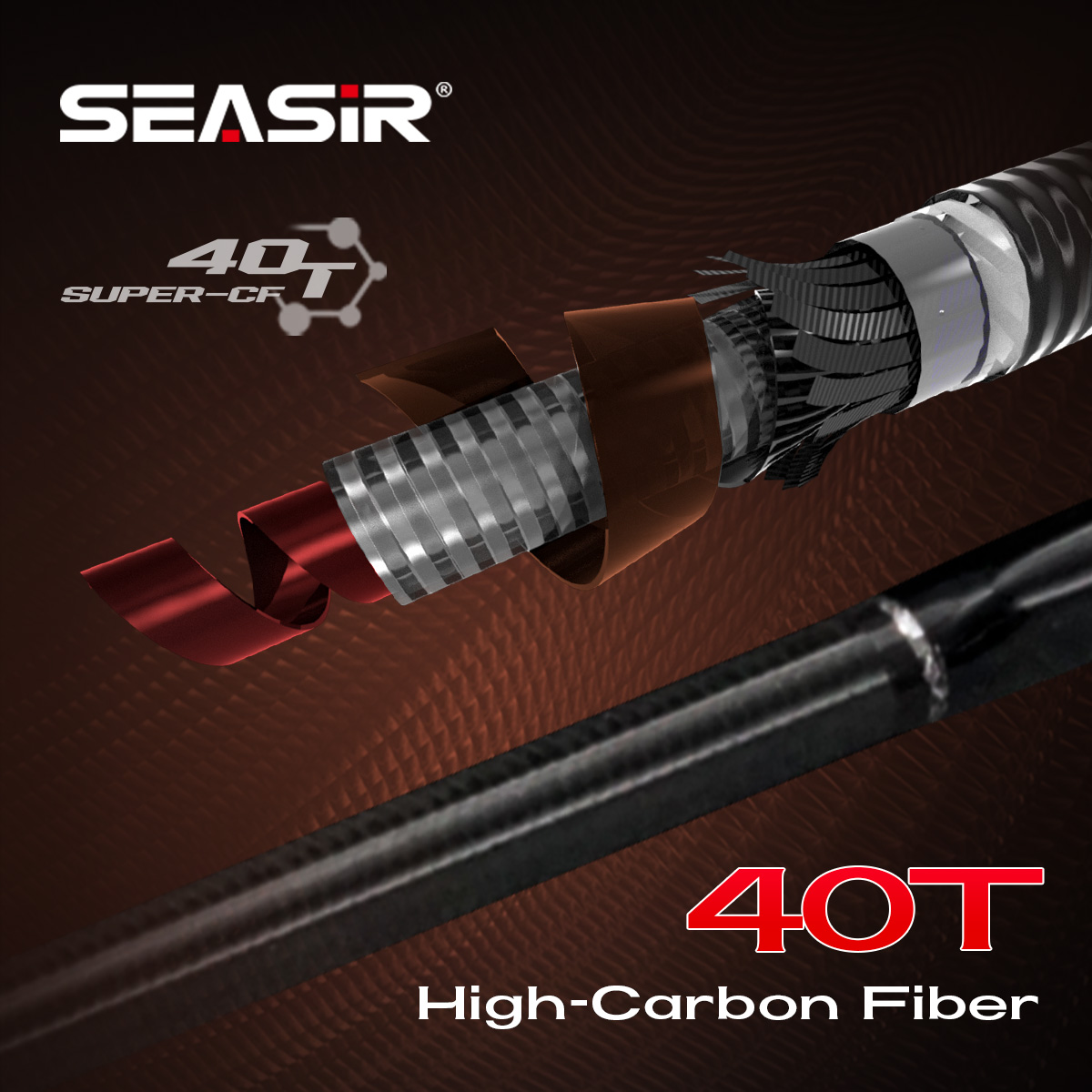 Seasir salminus xf m/mh vara d - Fishing Rod Surf avaliação e preço