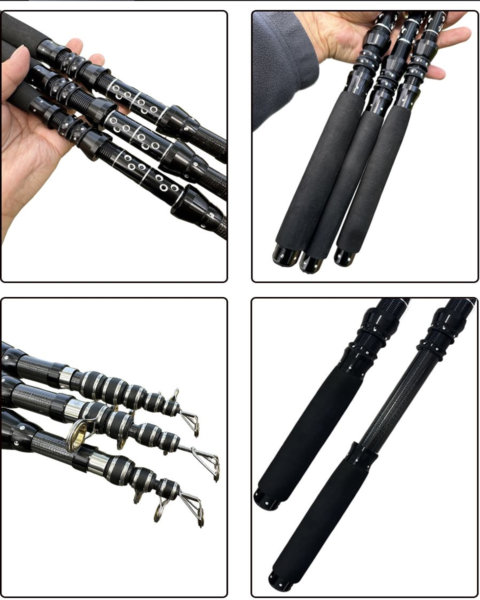 Vara de Pesca Telescópica de V - Fishing Rod Surf avaliação e preço