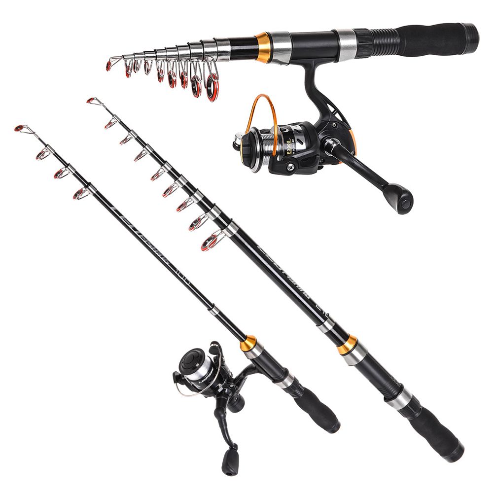 Pesca telescópica Rod, materia - Fishing Rod Surf avaliação e preço