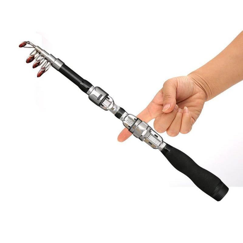 Vara de Pesca Telescópica Ajus - Fishing Rod Casting avaliação e preço