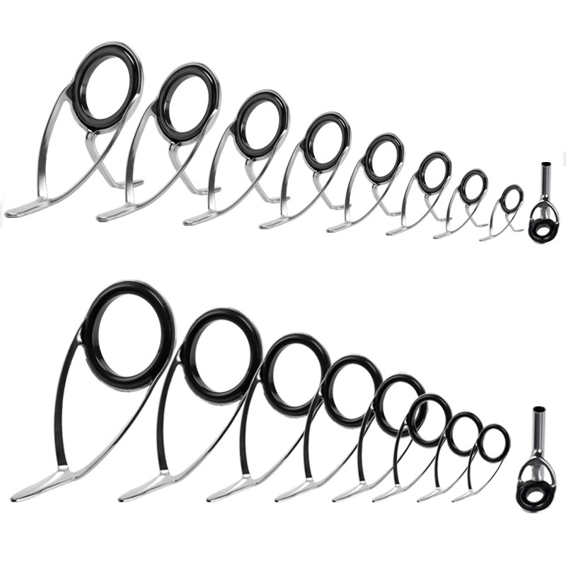 9 pçs guia de vara de pesca an - Fishing Rod Casting avaliação e preço